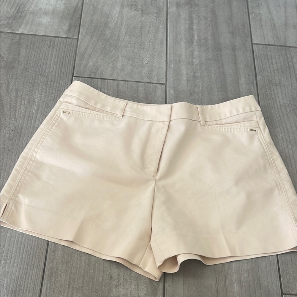Women's Cream Shorts